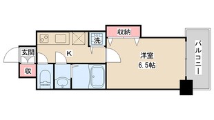 レオンコンフォート難波ミラージュ　の物件間取画像